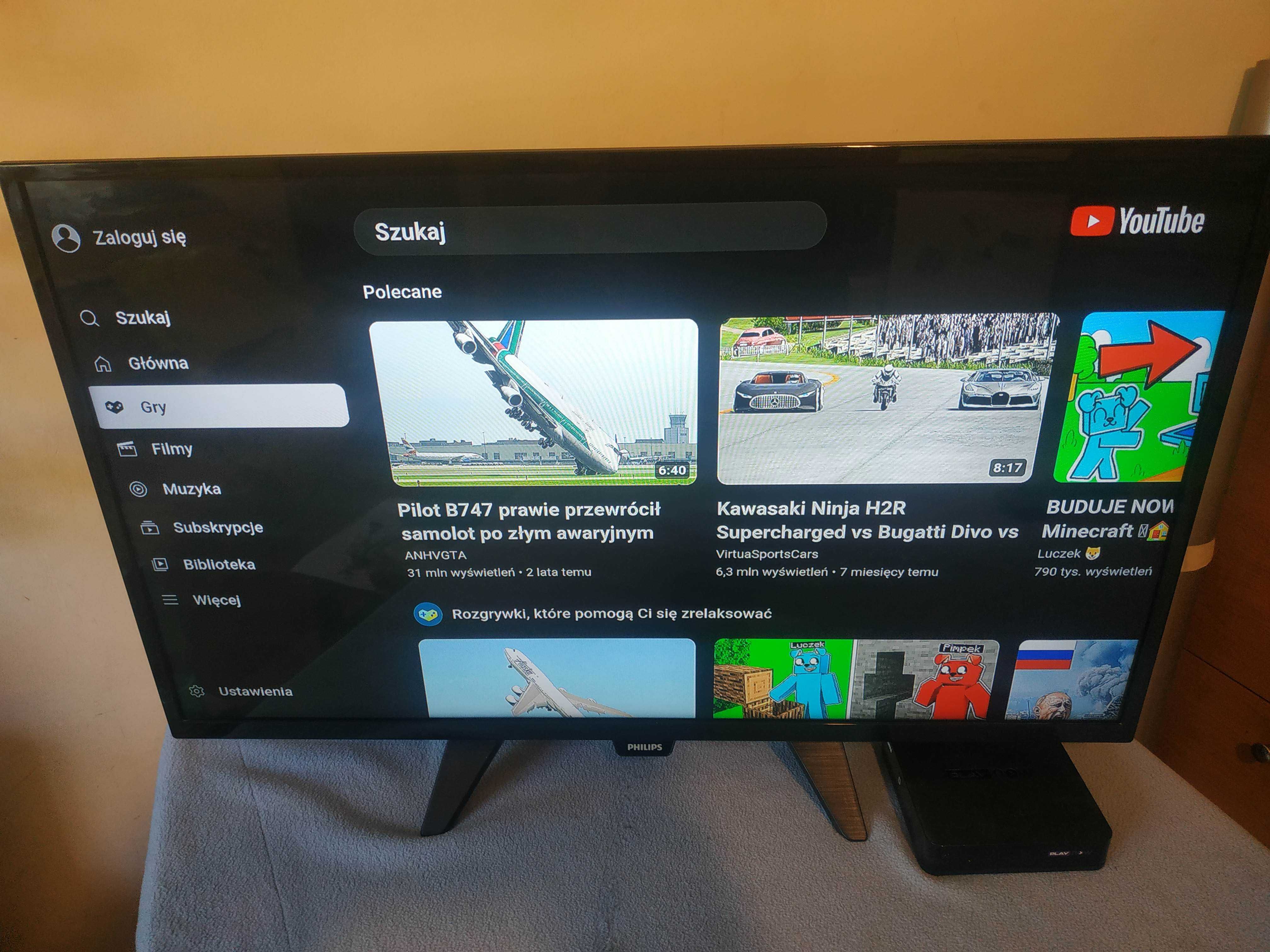 Smart TV Box android Tv  wifi LAN USB Bluetooth Netflix YouTube 4k