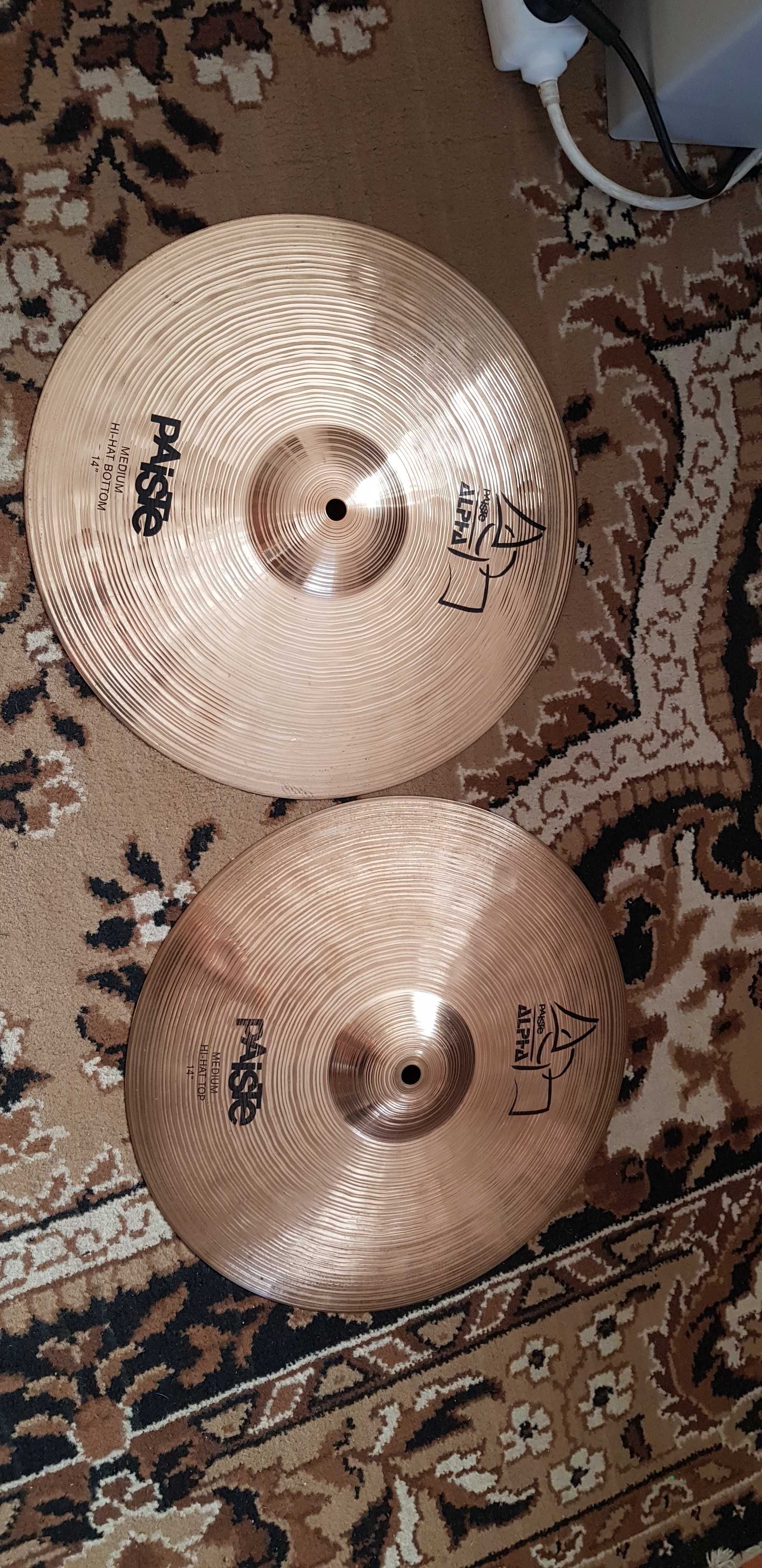 Talerze hi hat 14" paiste alpha b8 super stan