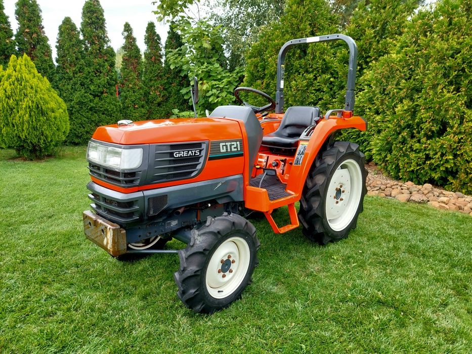 Traktorek Kubota GT21 21KM 4x4 wspomaganie 1997 Oryginał Tylko 838 mth