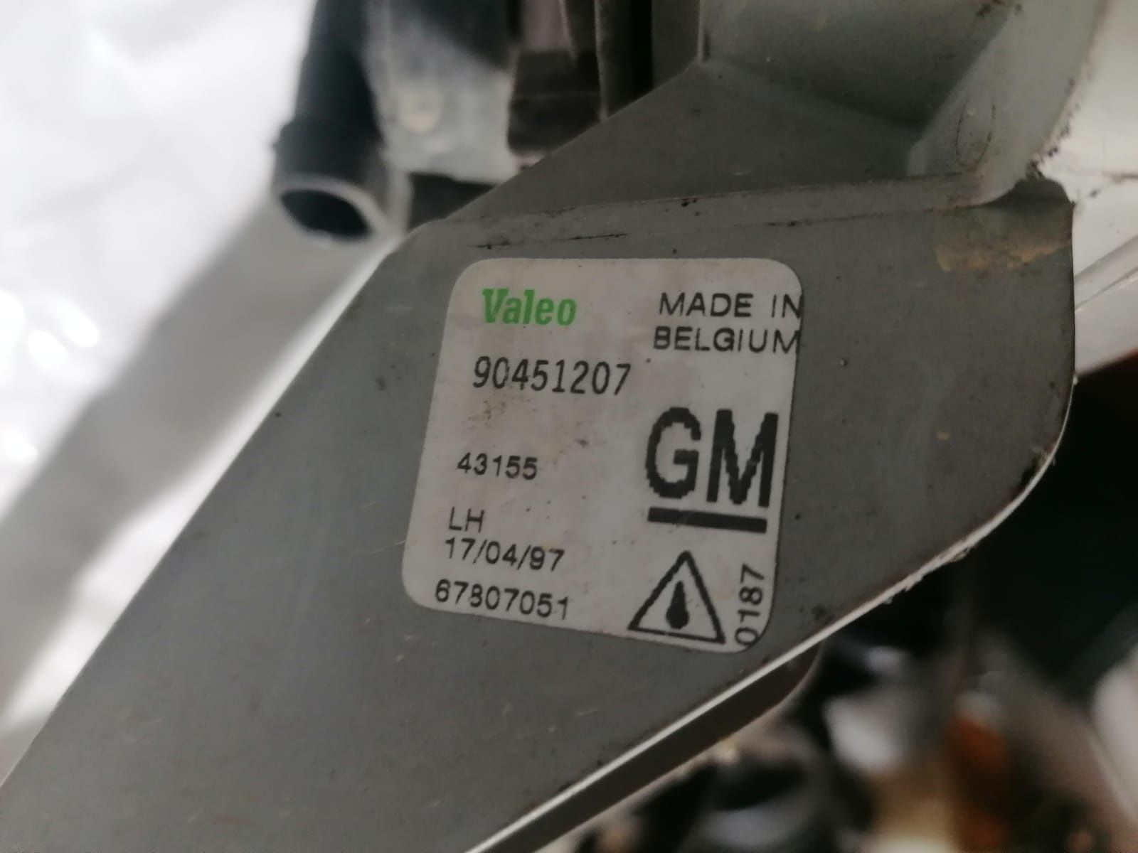 Par Farolins nevoeiro Opel Astra F