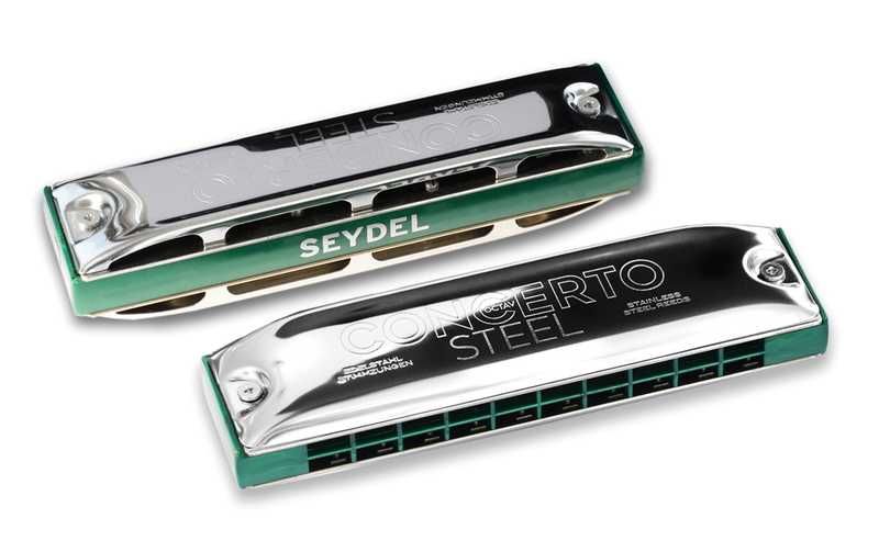 Seydel Concerto Steel - harmonijka oktawowa nowa PROFESIONALNA