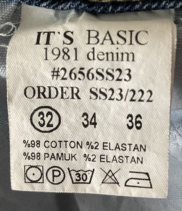 It’s basic джинси, 32 розмір —  у відмінному стані