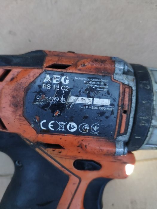 AEG BS 12 C2 wkrętarka części