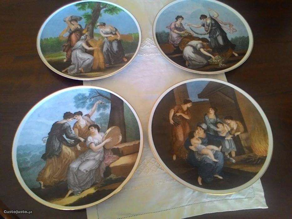 Pratos Limoges-PorcelanaSaint Croix