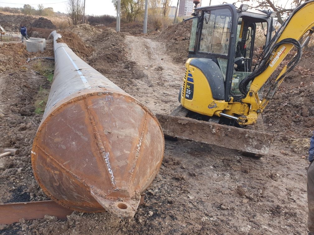 Горизонтально направленное бурение. Проколы под дорогой