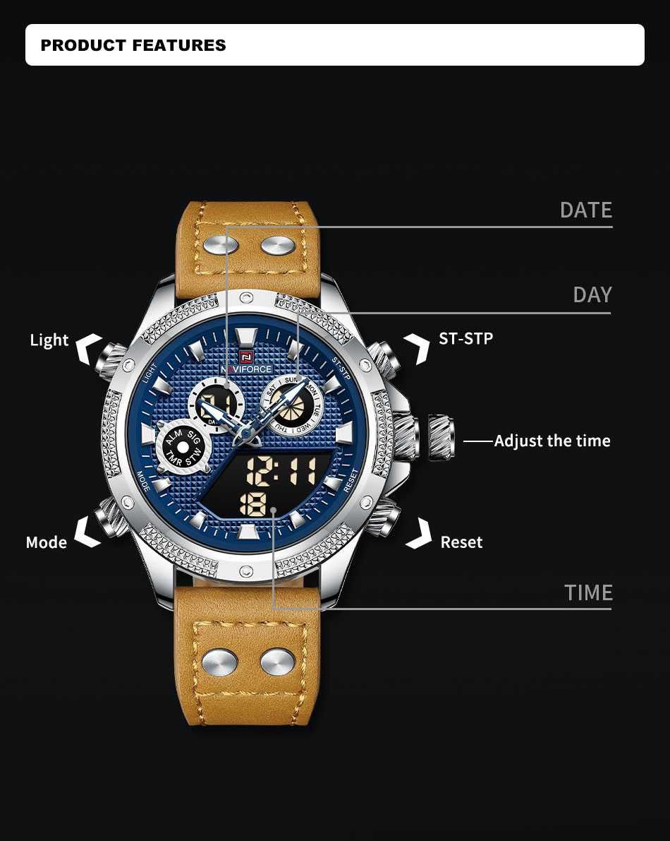 Zegarek męski Naviforce NF9224