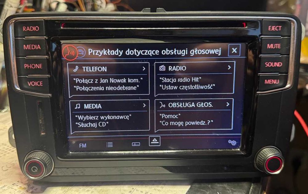 Nawigacja Radio Navi MIB2 Seat 7n5035.200C