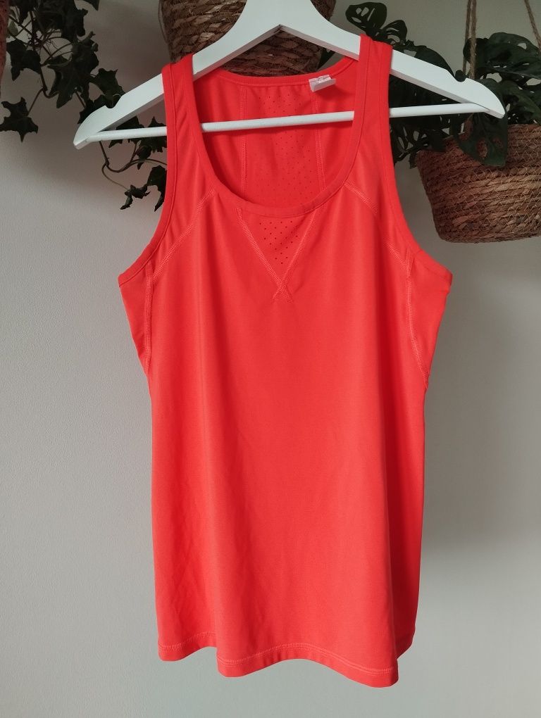 Pomarańczowy top do biegania, sportowy, treningowy r. XS Gap fit