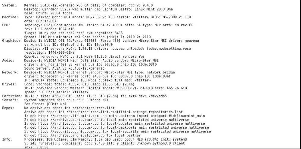 Płyta Główna MSI 7309 K9N6SGM-V z dwoma procesorami + NOWY Wentylator
