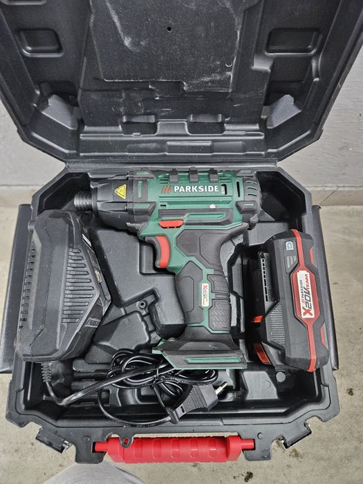 Parkside Zakrętarka Udarowa PDSSA 20-LI A1  Zestaw Nowa Unikat