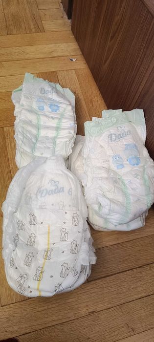 Pieluchomajtki i pieluchy rozm.6 8+4 gratis