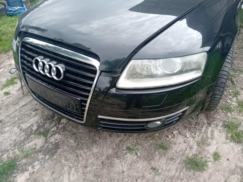 Audi a6 c6 LZ9Y przód maska błotnik zderzak pas przedni bixenon