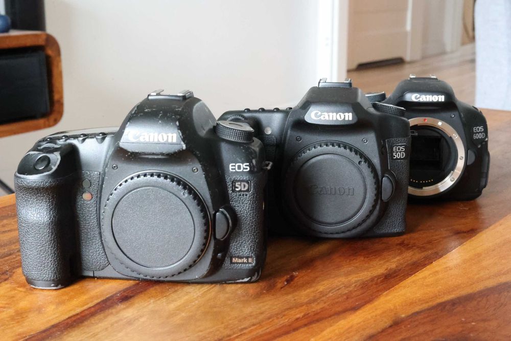 3x Canon 5d Mk2 50D 600D + Tamron 17-50
