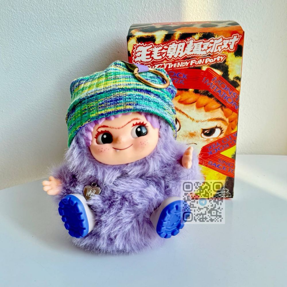 Вакуку Wakuku Fuzzy Trendy Fun Party іграшка брелок