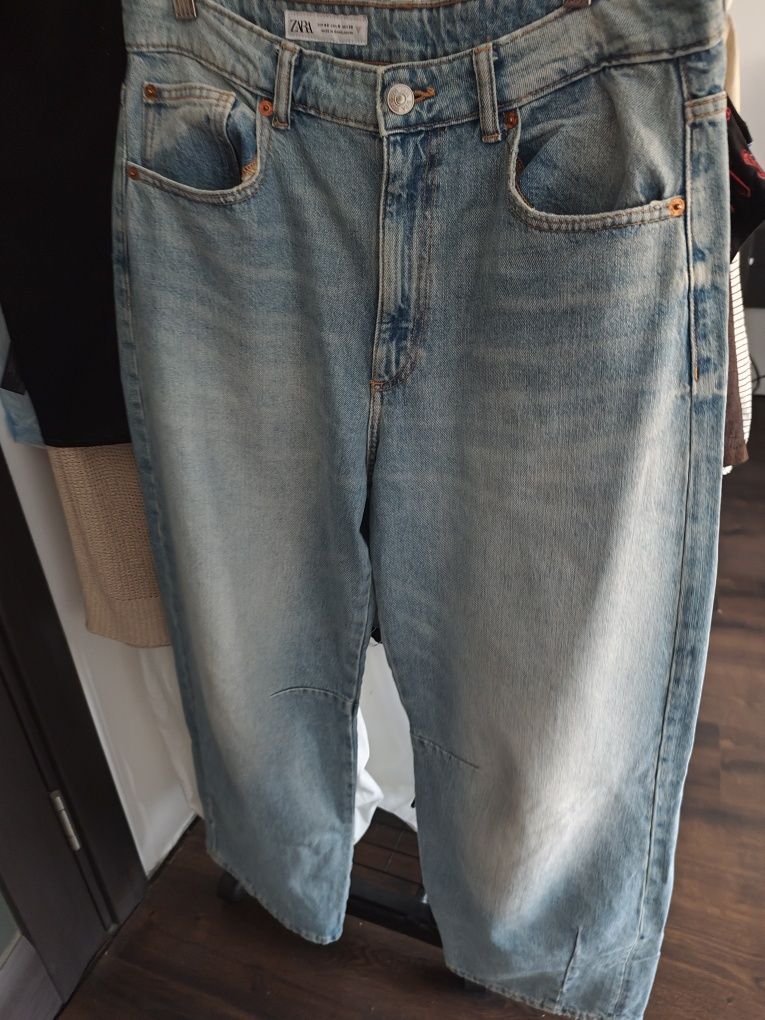 Джинси ZARA оверсайз