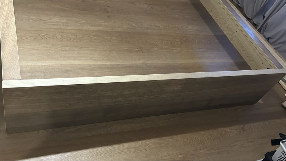 Malm ikea Estrutura cama+ 2 gavetoes + estrado