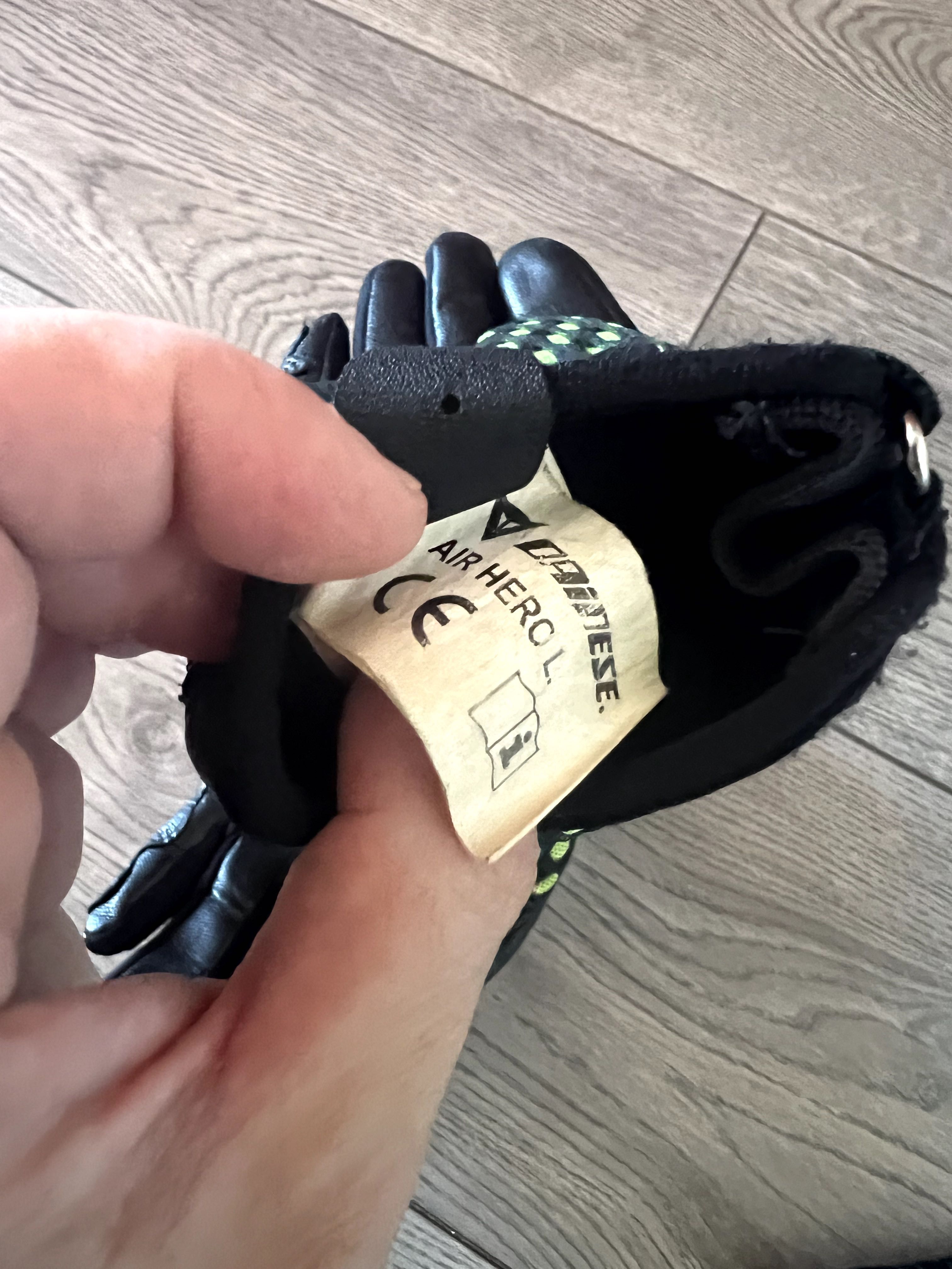 Luvas moto de mulher - Dainese Air Hero - XS (tam. 6)
