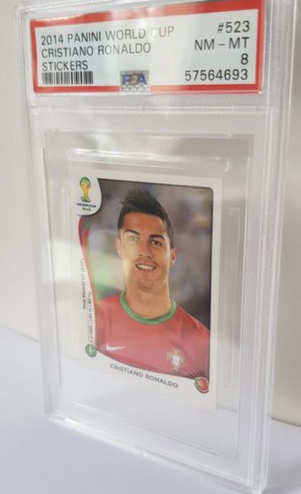 Cristiano Ronaldo Mundial 2014 PSA Graded