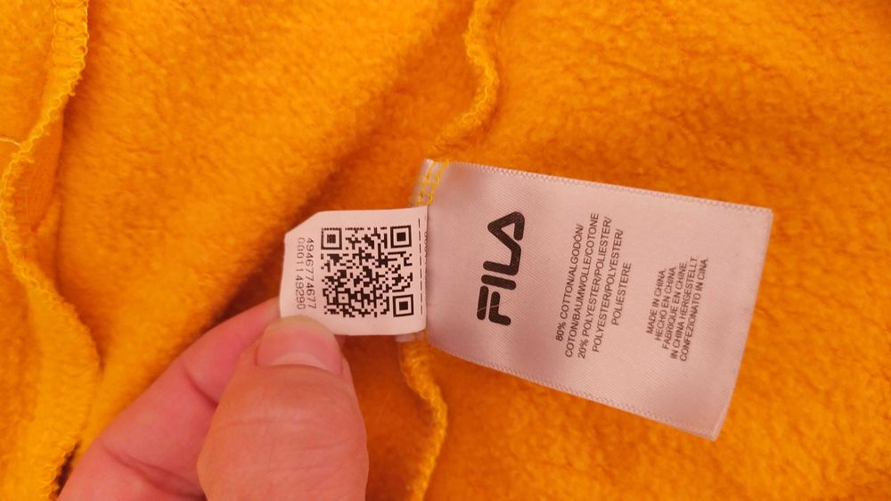 Кофта зіпка худі FILA розмір М