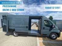 Fiat Ducato L4H2 180KM DMC 3.5t  Od ręki, Drzwi przesuwne z obu stron, Radio 10 cali, Klima auto