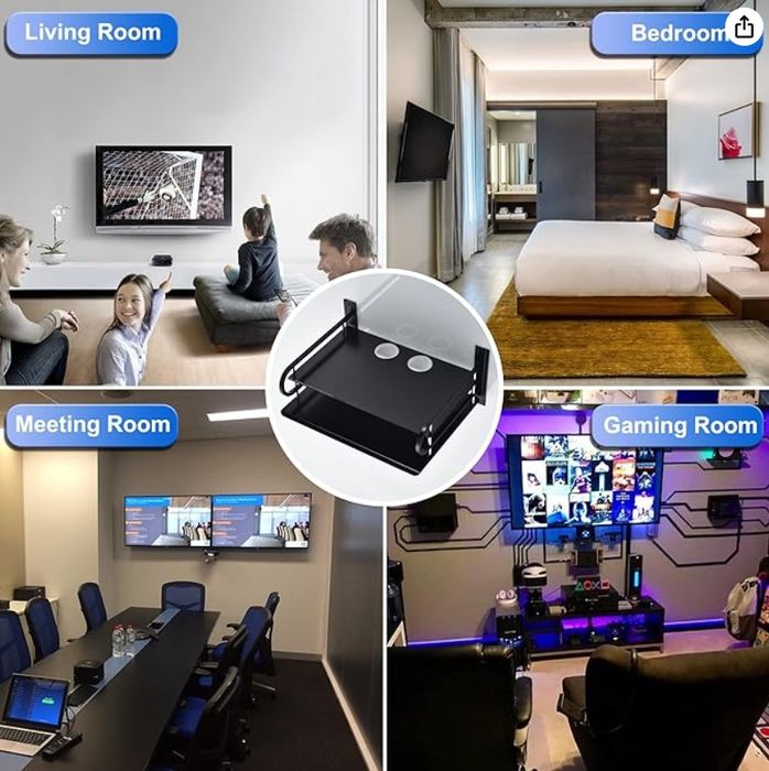 Półka czarna dwuwarstwowa