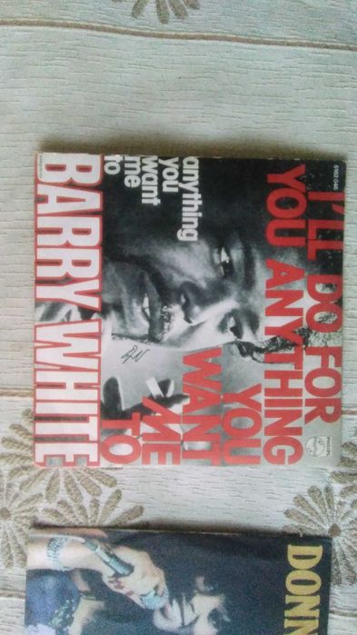 Disco Vinil, do artista e cantor Barry White.