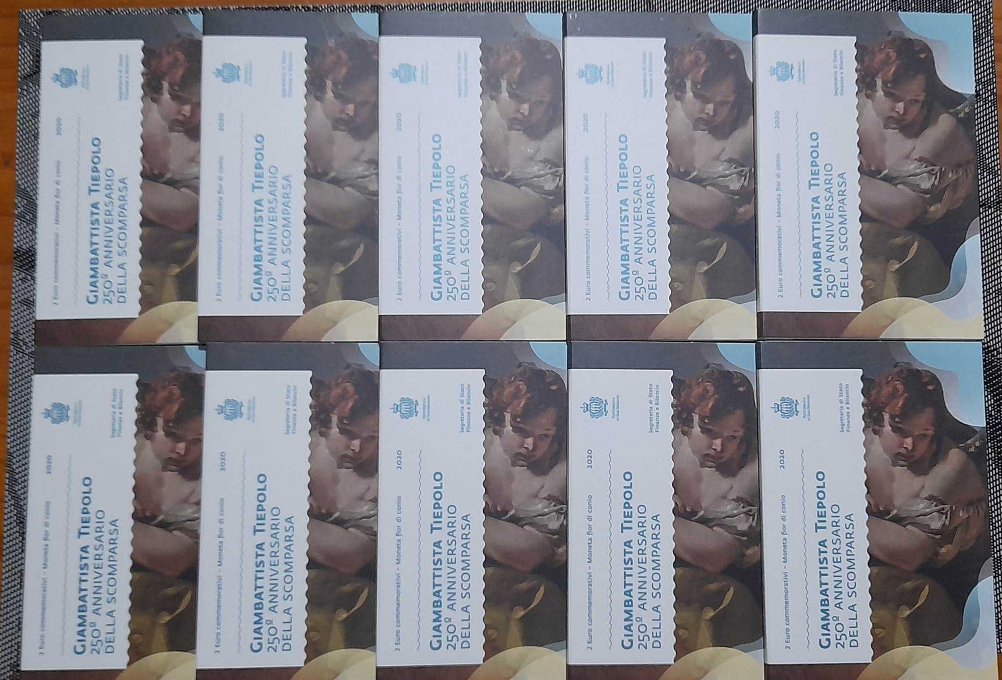 2€ euros Vaticano San Marino Portugal Finlândia Grécia Proof