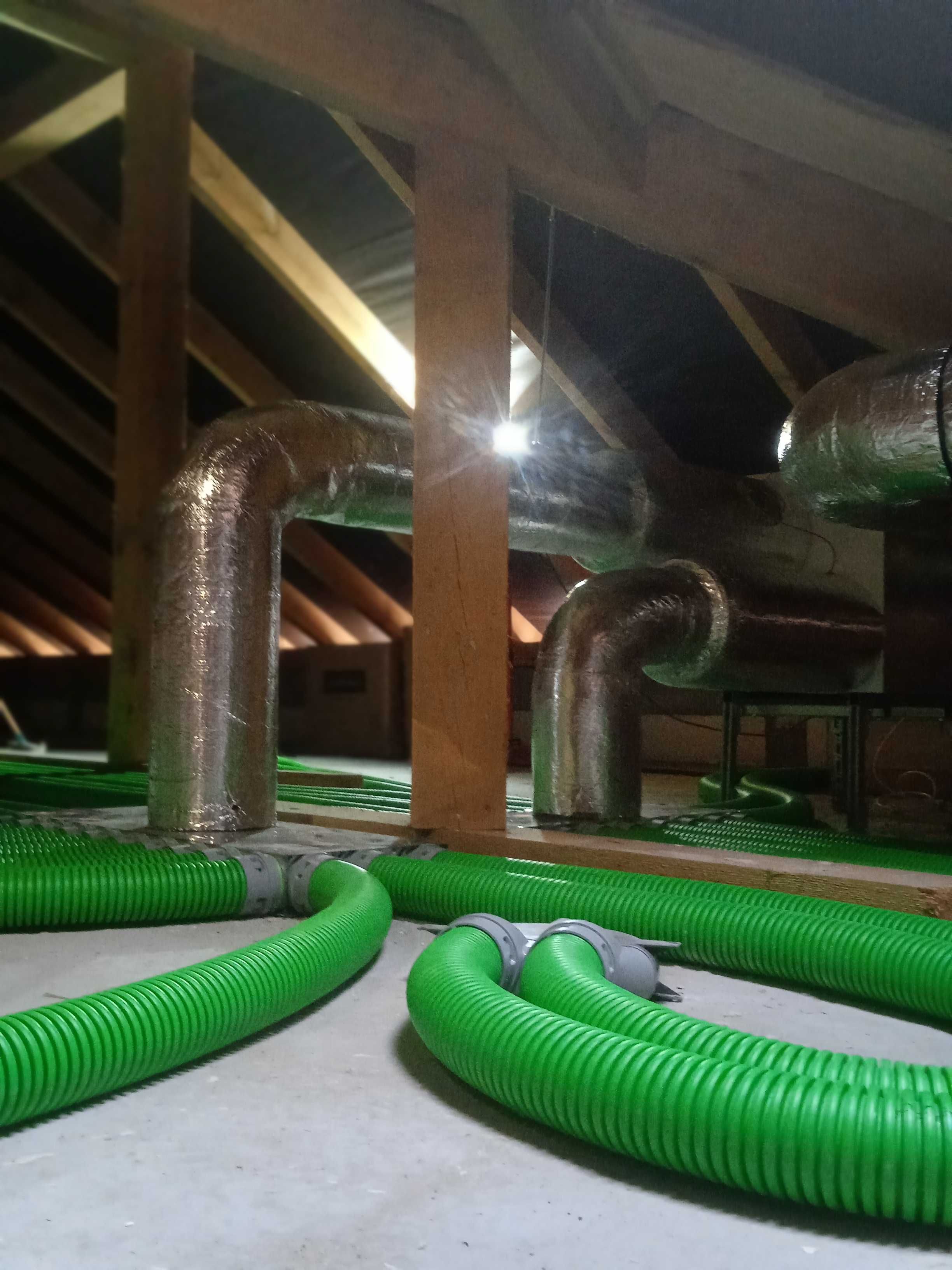 Rekuperacjia,wentylacja, klimatyzacja, Instalacje sanitarne WOD-KAN