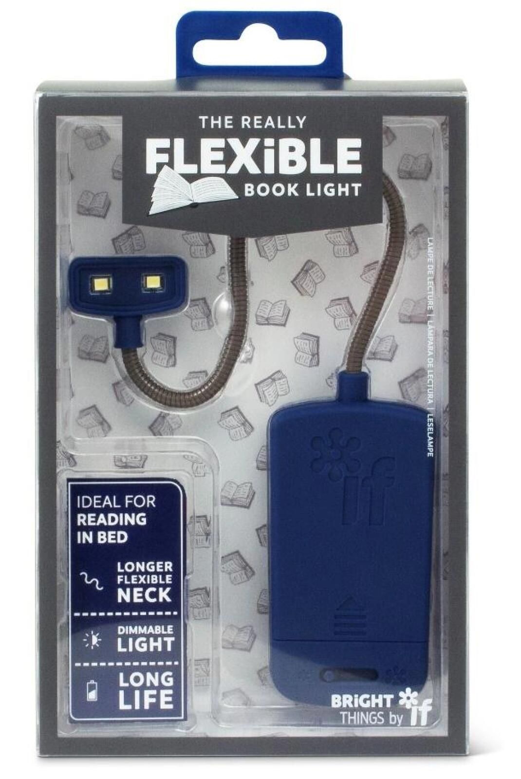 Flexible Book Light Lampka do książki niebieska IF pudełko,18x10,