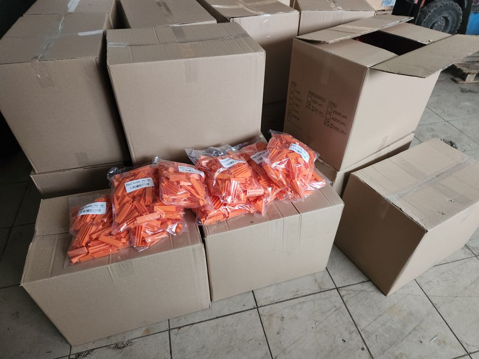 250unidades Espaçadores niveladores  e cunhas