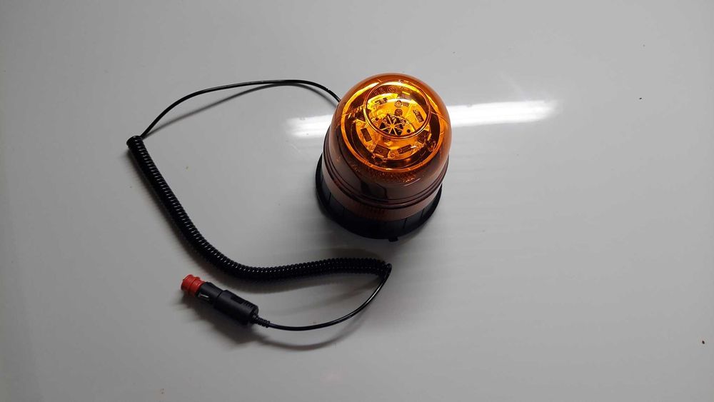 Lampa ostrzegawcza led BEZPRZEWODOWA KOGUT AKUMULATOR + PILOT 12v/24v