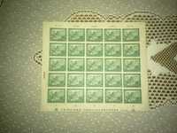 Znaczki pocztowe Briefmarken Leipziger Frühjahrsmesse 1948, 50 Bogen