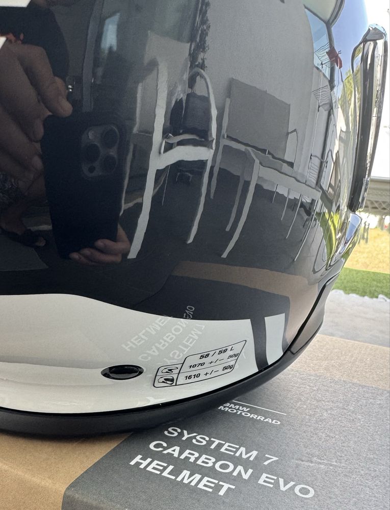Capacete BMW System 7 Carbon Evo