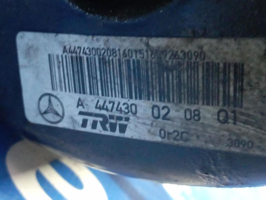 Уселитель тормозов Vito W447 підсилювач гальм вакуумний Віто 447