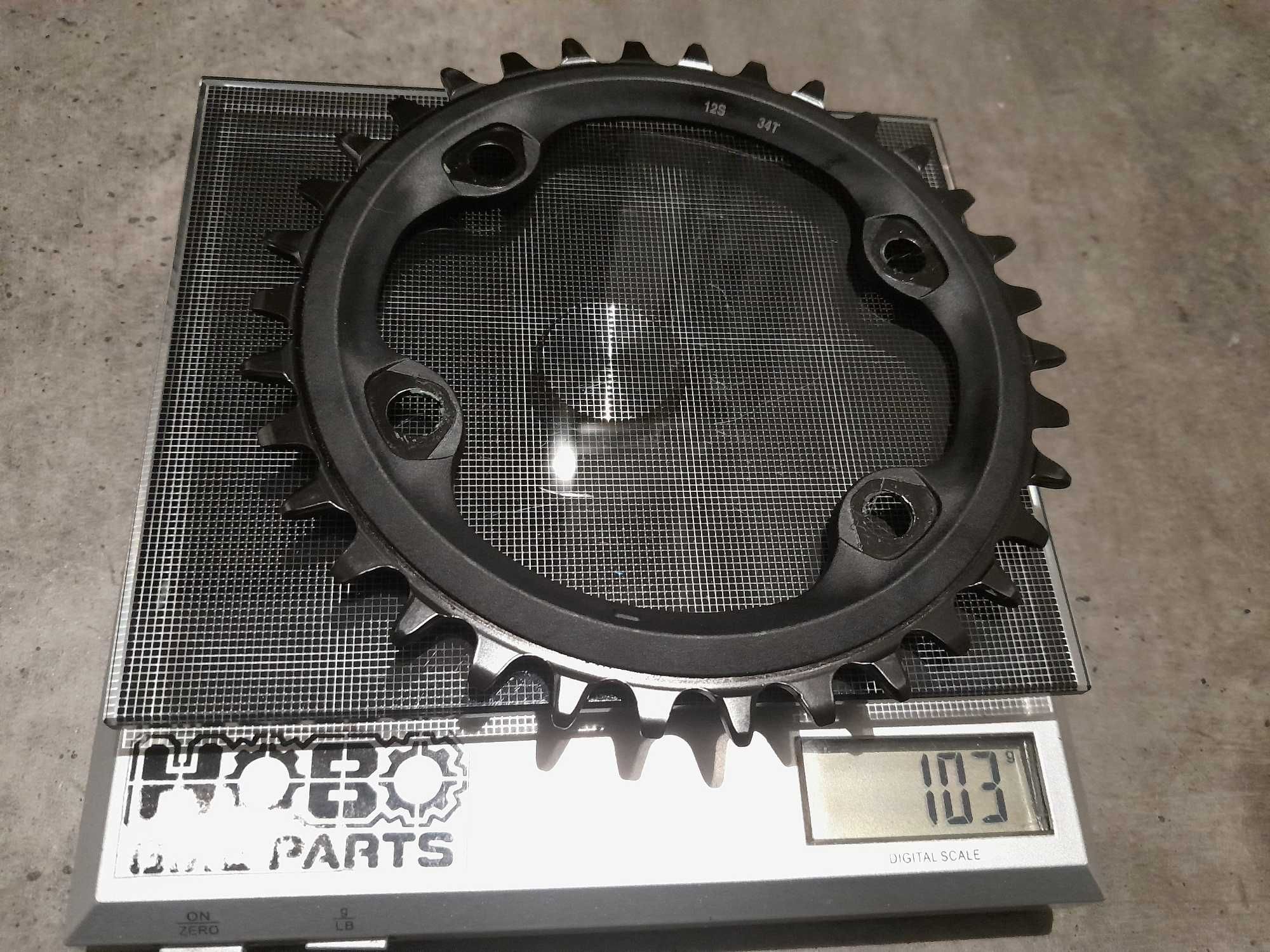 Nowa tarcza zębatka Shimano DEORE 34T NW BCD96 asym MT-610 1x12s