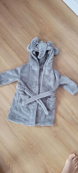 Szlafrok niemowlecy slonik 80/86