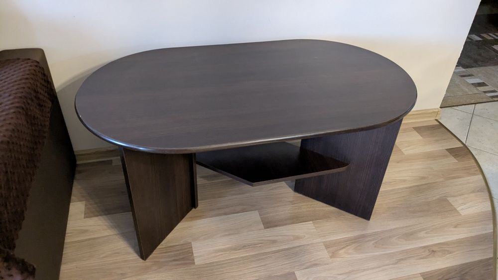 Stolik kawowy koloru wenge