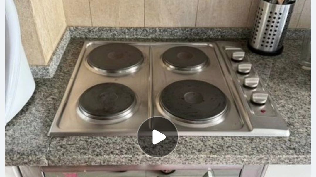 Placa encastrar 4 discos Teka