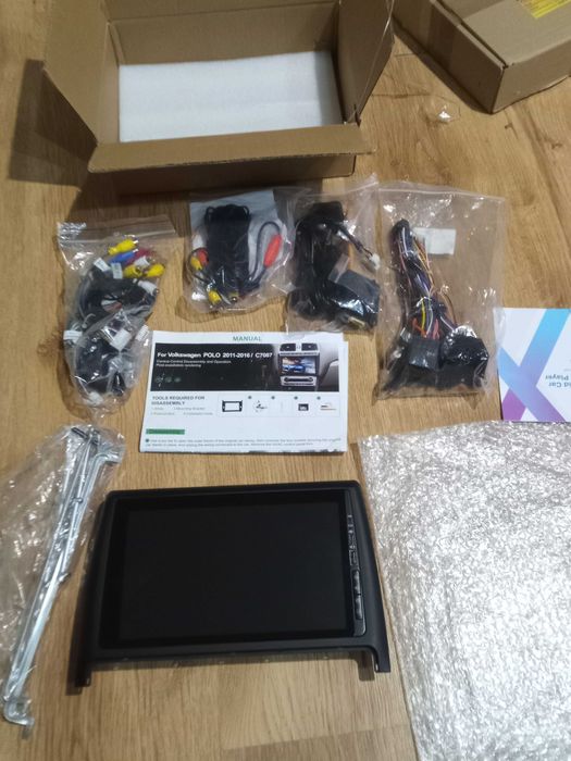 Multimedialne radio do VW polo 2011 do 2016  ekran 9 cali nawigacja