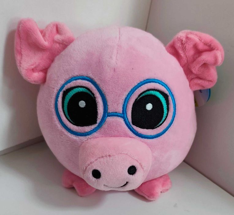 Pluszak - Maskotka - Świnka z Gangu Bystrzaków z Biedronki