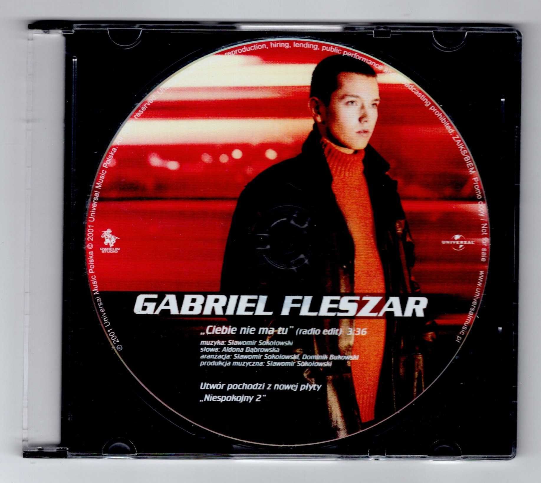 Gabriel Fleszar - Ciebie Nie Ma Tu (CD, Singiel)