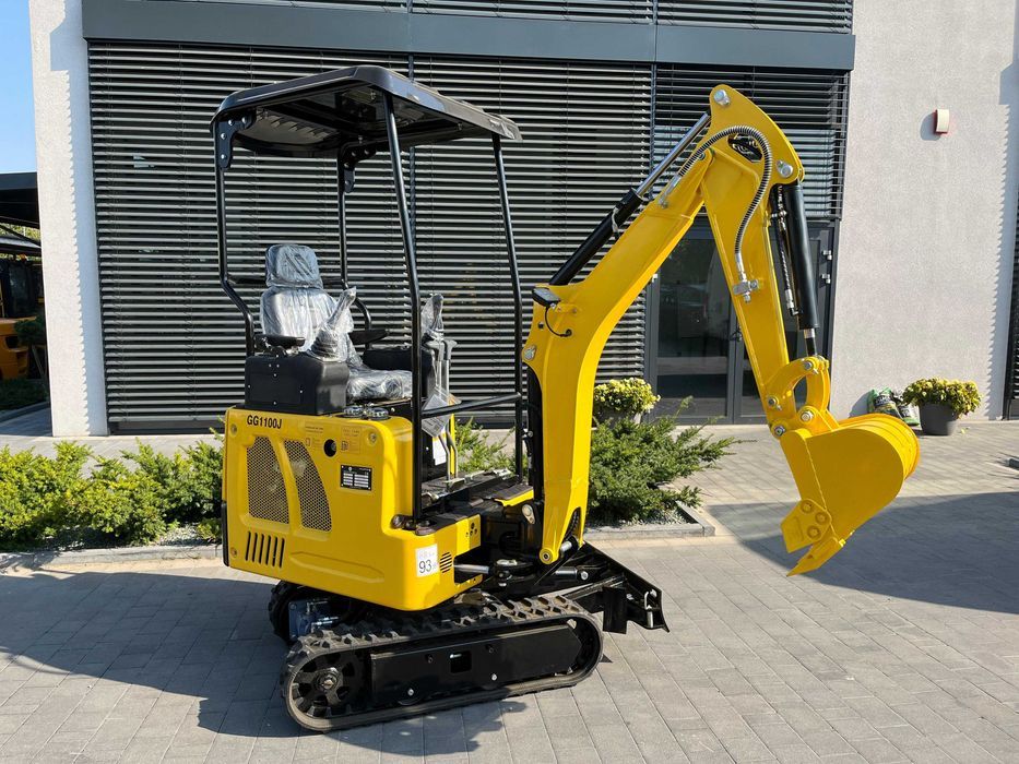 Nowa Minikoparka z Joystikami GG1100J, Kubota, Gunter Grossmann