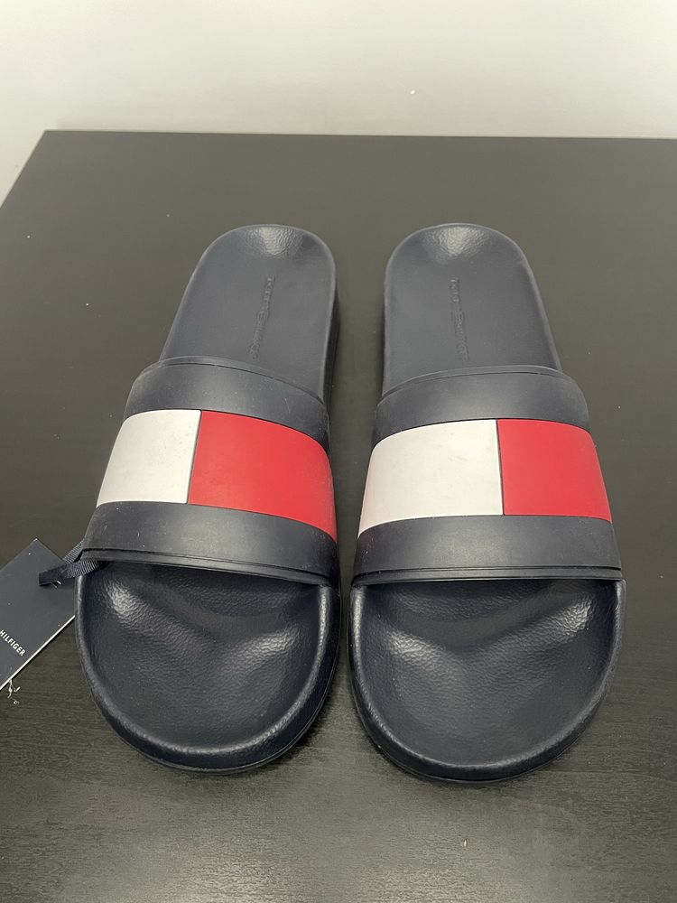 Klapki Tommy Hilfiger Rubber Th Flag Pool Slide