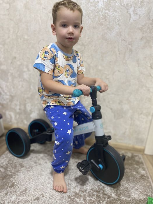 Велосипед-трансформер беговел 3-в-1 Profi Kids