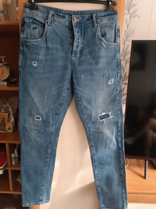 Spodnie męskie jeans Diverse - L Stan idealny