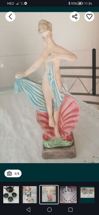 Peças antigas de decoração 
Conjuntos de café
Valores entre os 6€/3€/2