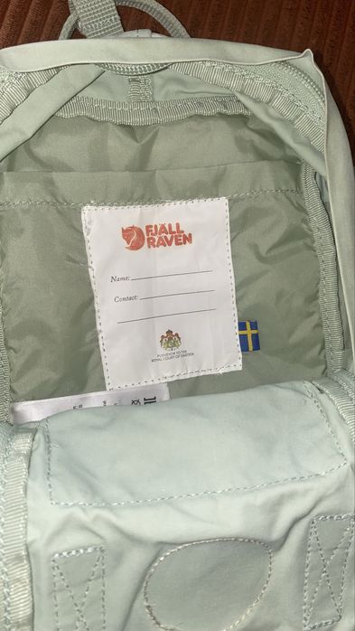 Слінг Fjällräven Kanken 2.5 л м'ятно-зелений оригінал