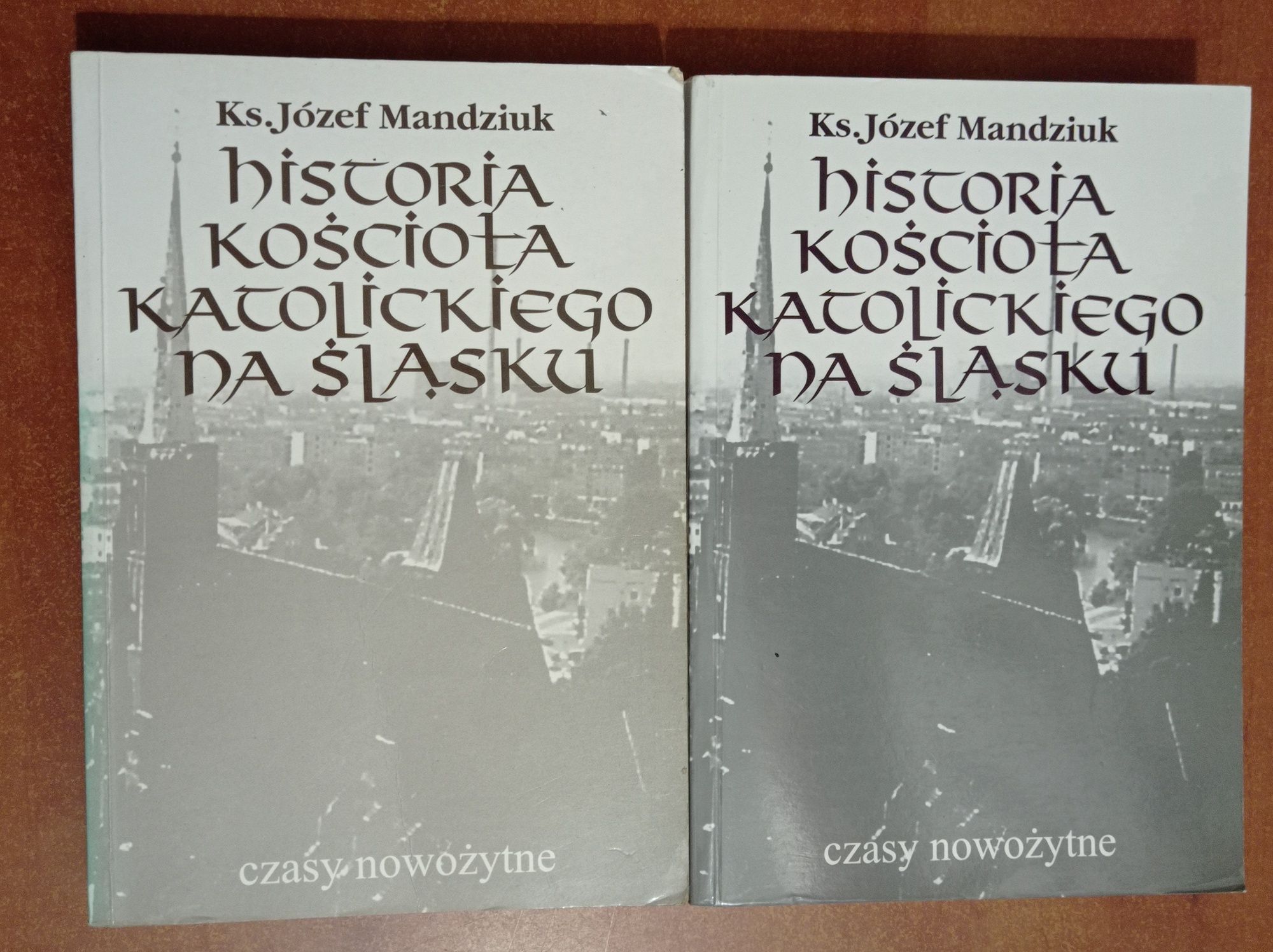 Historia kościoła katolickiego na Śląsku 10 tomów komplet Mandziuk