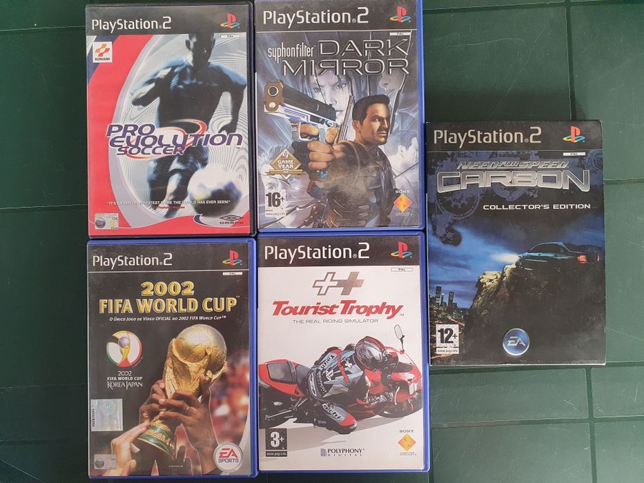 Jogos ps2 originais - usados