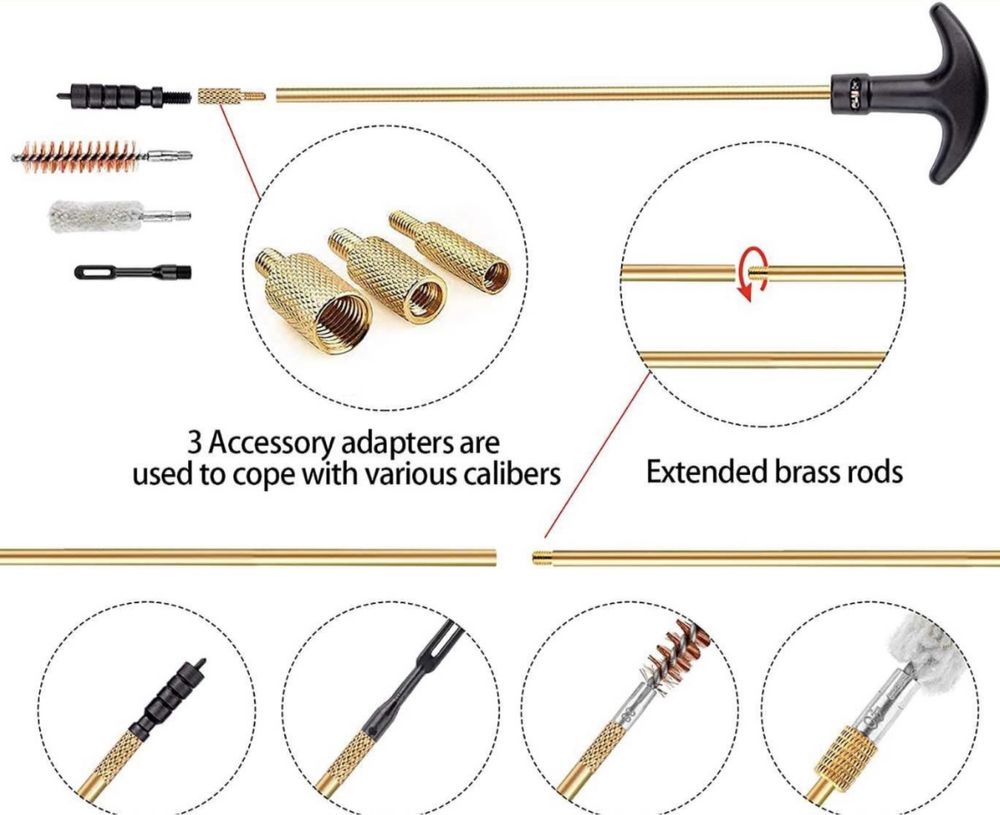 Набор для чистки оружия (58 предмета); Набір для чищення зброї